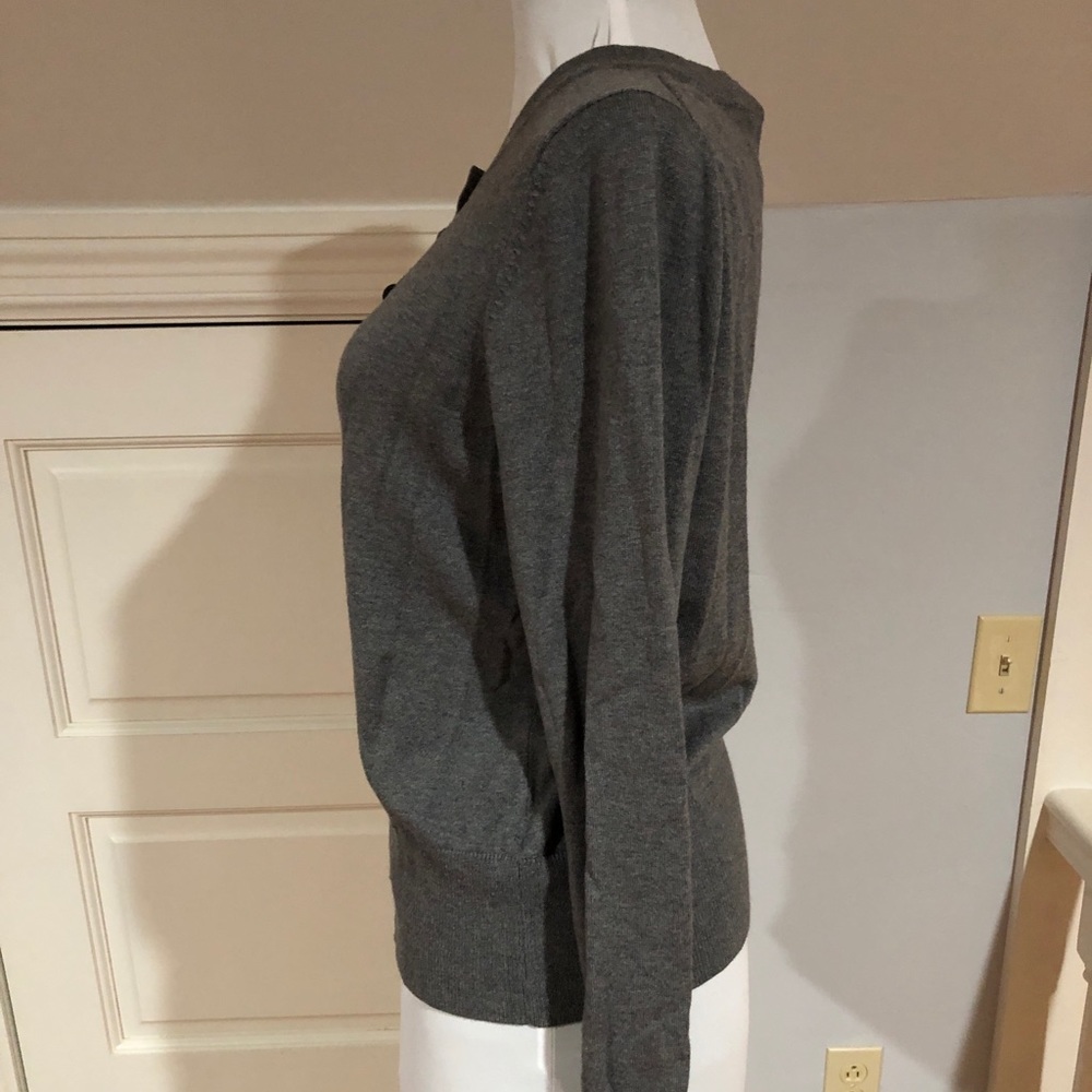 Banana republic gray cardigan medium - Picture 2 of 6